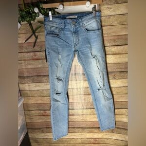 PACSUN Distressed Skinny Denim Jean Women’s W26X28